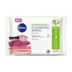  Nivea Biodegradable Gentle Cleansing Wipes Dry Skin 40s