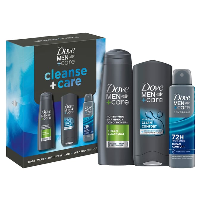Dove Men+Care Cleanse+Care Trio Gift Set