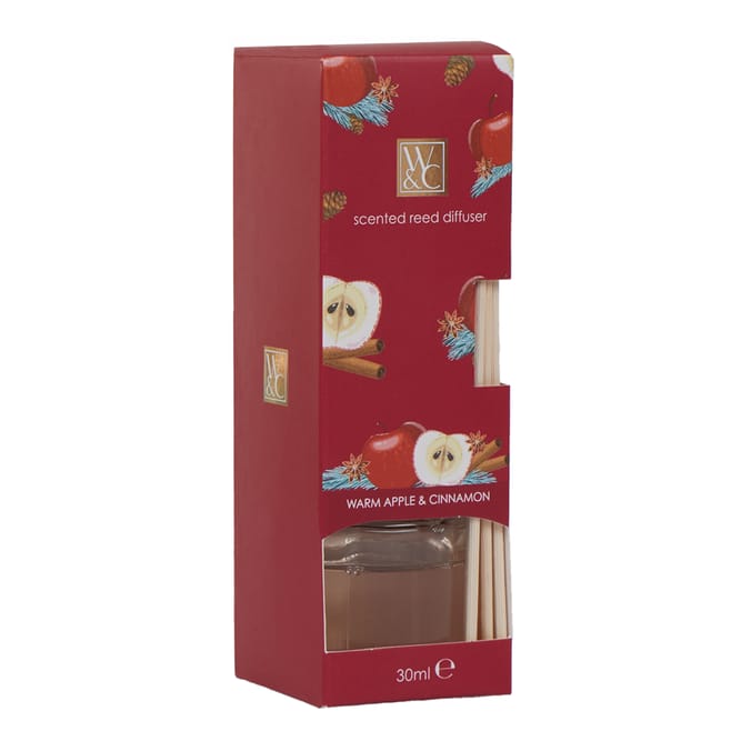  Wickford & Co Scented Reed Diffuser 30ml - Apple & Cinnamon 