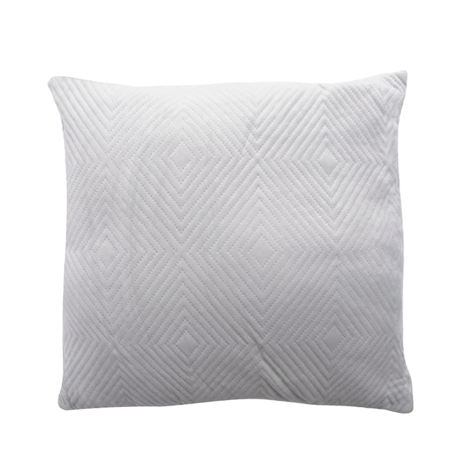 Home Collections: Pinsonic Velvet Cushion - Silver