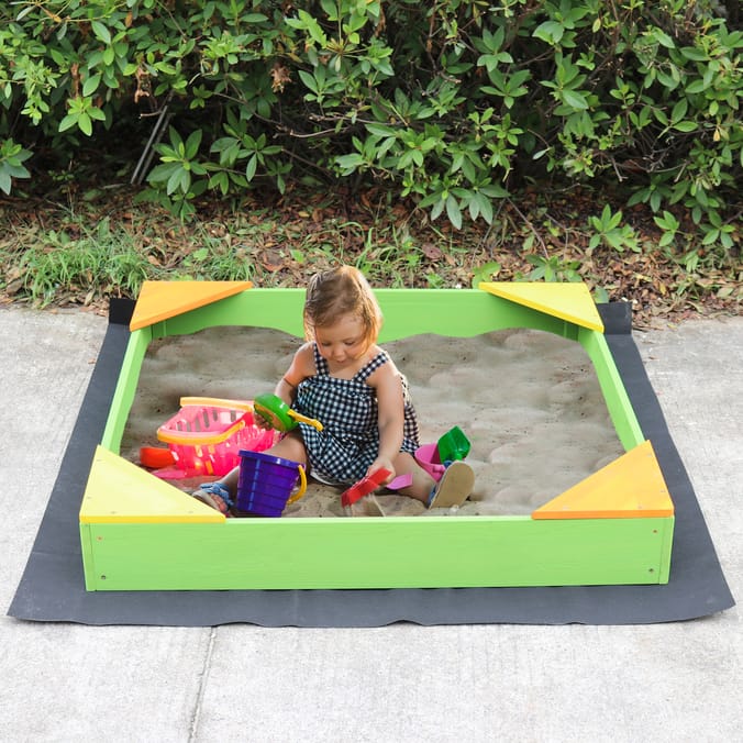 Liberty House Toys Sandpit with Cover