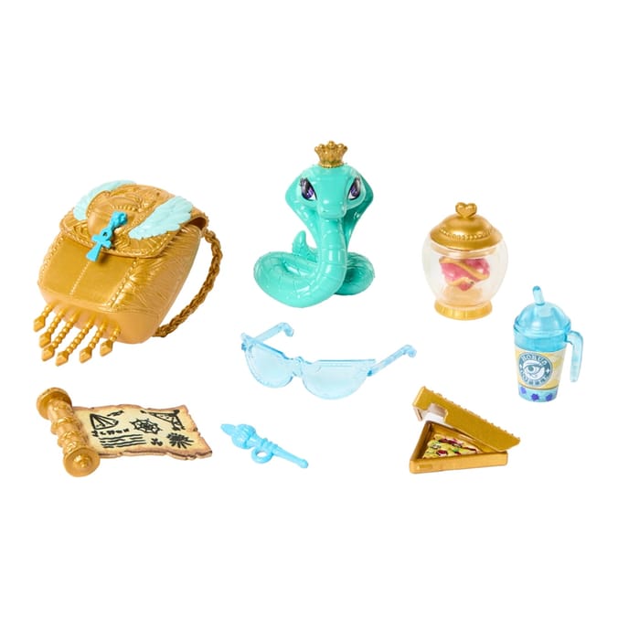 Monster High Doll with Pet & Accessories - Cleo De Nile