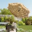 The Outdoor Living Collection Tiki Straw Parasol 1.8m