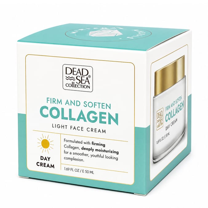 Dead Sea Collection Firm & Soften Collagen Light Face Cream 50ml