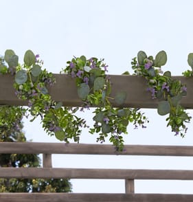 Jardin Artificial Eucalyptus 180cm Garland - Purple