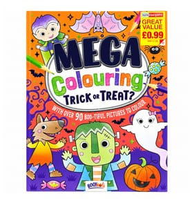 Mega Colouring Book Trick Or Treat
