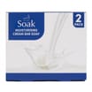 Soak Moisturising Cream Bar Soap 2 Pack x2