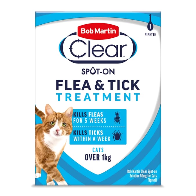 Bob Martin Clear Spot-On For Cats