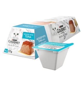 Gourmet Revelations Mousse Wet Cat Food 4x57g - Tuna