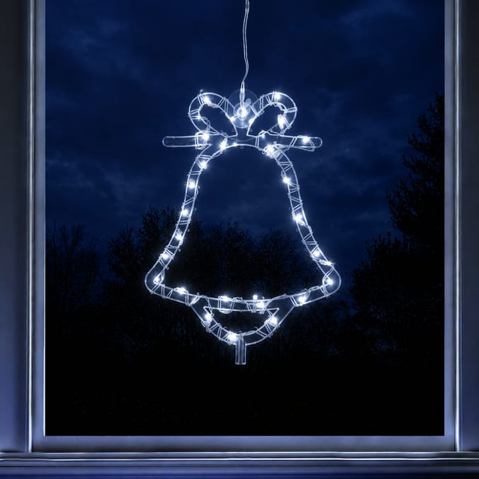 Prestige Battery Operated LED Bell Window Light 18.5cm