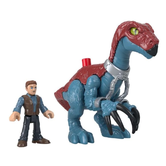 Imaginext Jurassic World Dominion - Owen & Therizinosaurus