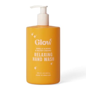 Glow Relaxing Hand Wash 500ml - Vanilla Almond & Salted Caramel 