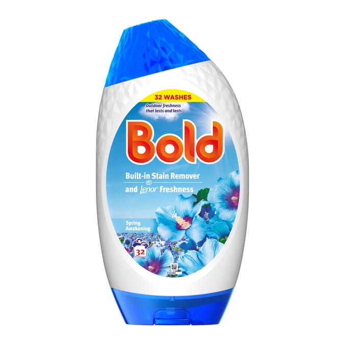 Bold Laundry Detergent Gel 32 Washes 1.056 Litres - Spring Awakening