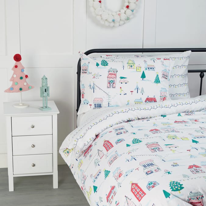 Joyful Reversible Duvet Set
