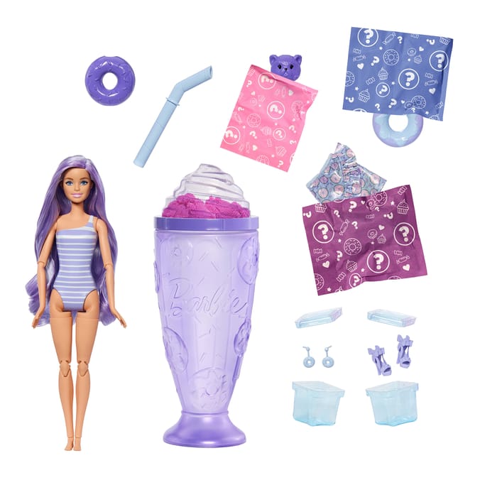 Barbie Pop Reveal Fashion Doll & Pet - Donut Dreams