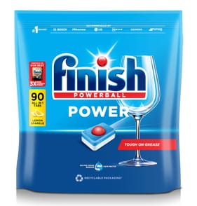Finish Power All In One Lemon Dishwasher Tablets 90 Tablets