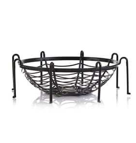Haunted House Bowl With Spider Legs -  Black