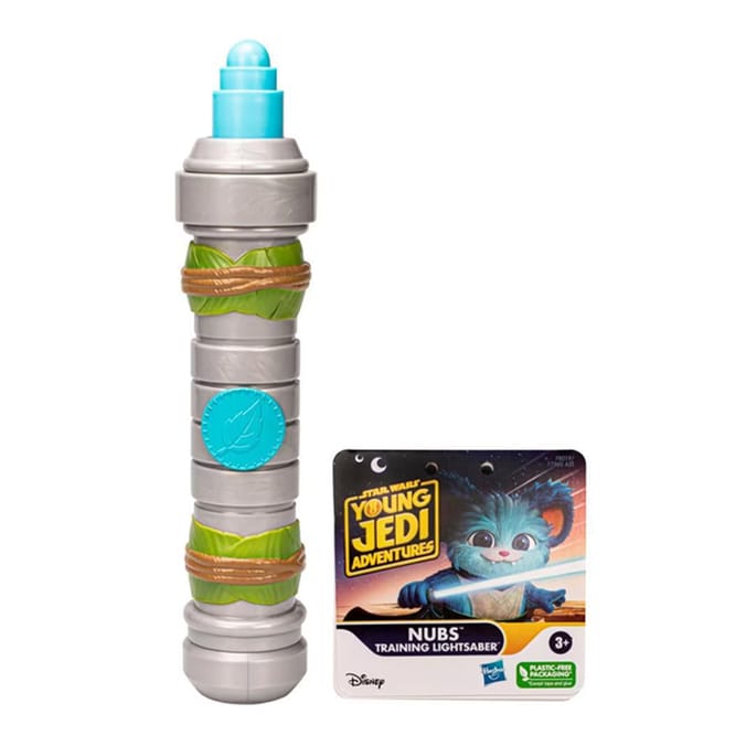 Star Wars Young Jedi Adventures Nubs Blue Extendable Lightsaber