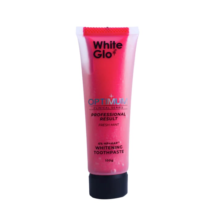 White Glo Optimum Whitening Toothpaste Fresh Mint 100g