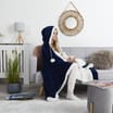 Home Collections Hooded Snuggle Blanket