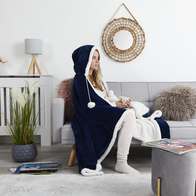 The Winter Warmer Collection Hooded Snuggle Blanket