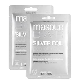 Masque Bar Silver Foil Peel Off Mask