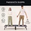 Jay-Be CE70 Compact Folding Bed with e-Fibre Mattress - Single