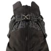 My Pets Dog Coat with Adjustable Harness Black