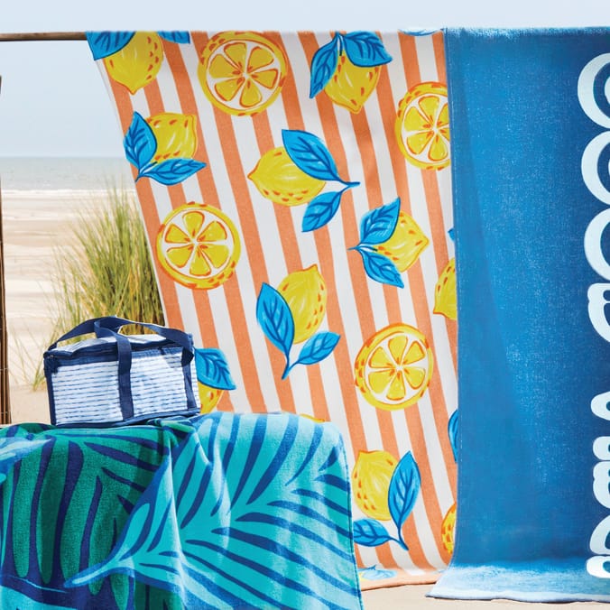 Hello Summer Beach Towel