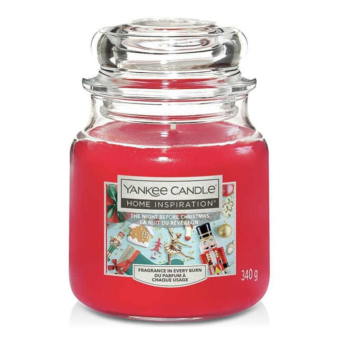 Yankee Home Inspiration Medium Candle 340g - Night Before Christmas