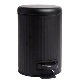 Bathroom Pedal Bin - Black