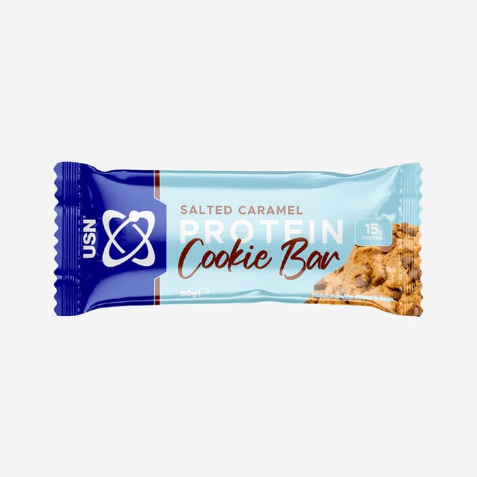 USN Select Protein Cookie Bar 60g Cookies - Salted Caramel x12
