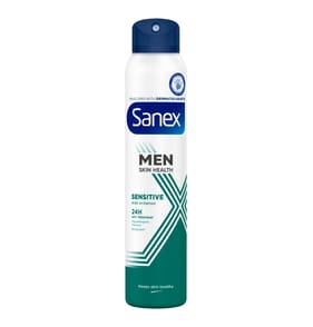 Sanex Men Antiperspirant Spray Deodorant 200ml - Sensitive