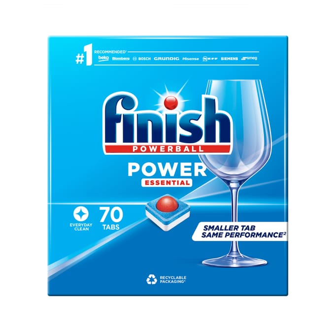 Finish Power Essential 70 Tabs