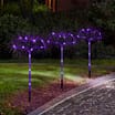 Hallow Scream LED Bat Stake Lights Set Of 3