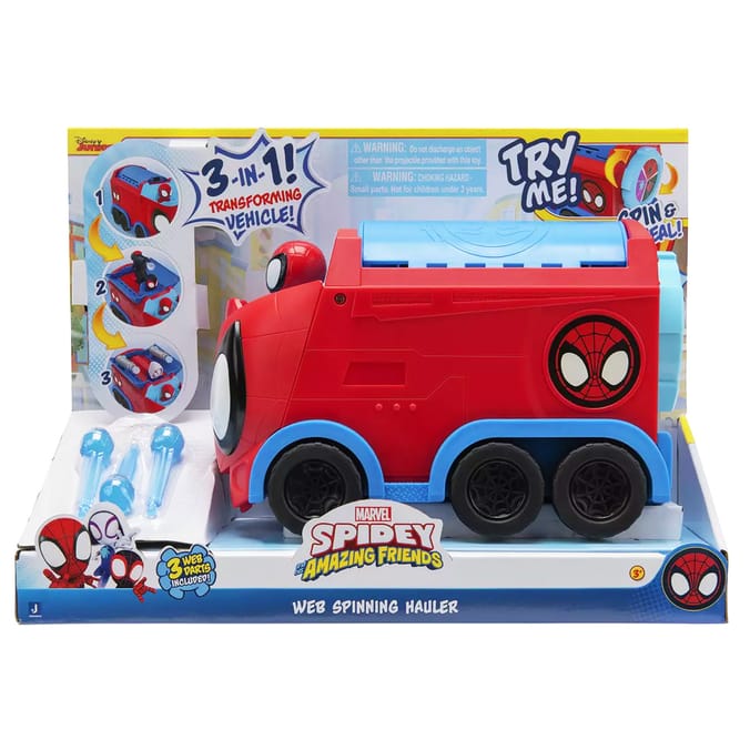 Spidey And His Amazing Friends Web Spinning Hauler