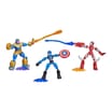 Marvel Avengers Bend & Flex Captain America & Iron Man vs Thanos