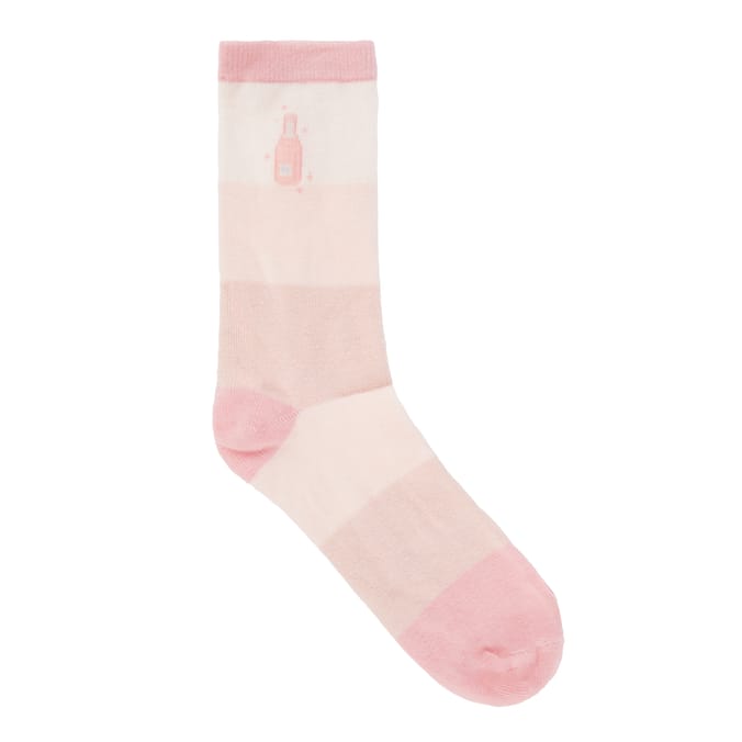 Rose Fizz Socks - Size 3-7