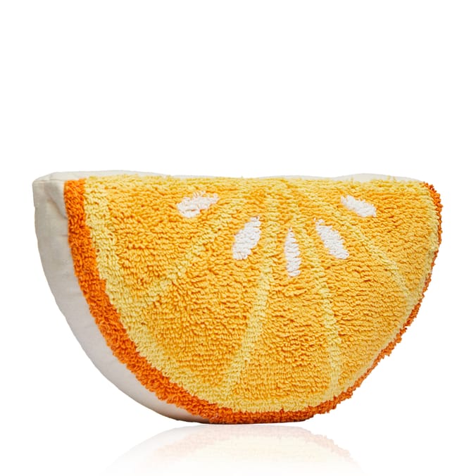 The Outdoor Edit Mediterranean Orange Slice Cushion