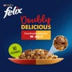 Felix Doubly Delicious Meat Selection in Jelly Wet Cat Food 12 x 100g