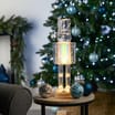 Frosted Spirit LED Iridescent Christmas Nutcracker