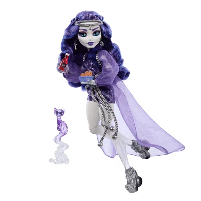 Monster High Doll with Pet & Accessories - Spectra Vondergeist