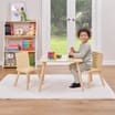 Liberty House Toys Kids Table And Two Chairs Set