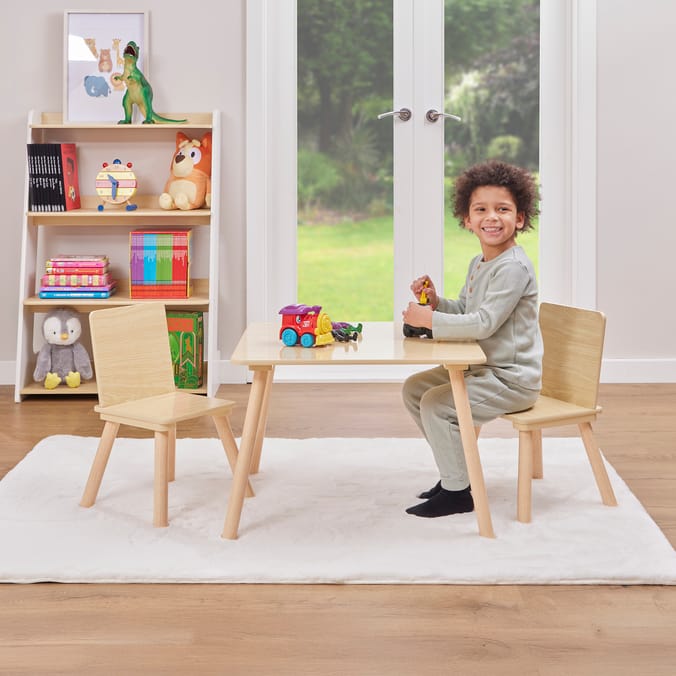 Liberty House Toys Kids Table And Two Chairs Set