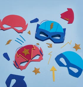 Craft Time Make Your Own Superhero Masks