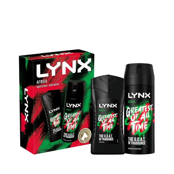 Lynx Body Spray Duo Gift Set - Africa