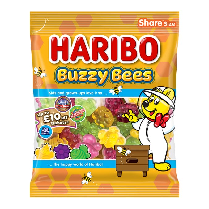 Haribo Buzzy Bees Jelly & Foam Sweets 160g
