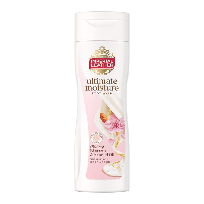  Imperial Leather Ultimate Moisture Body Wash Shower Gel 225ml - Cherry Blossom & Almond Oil 