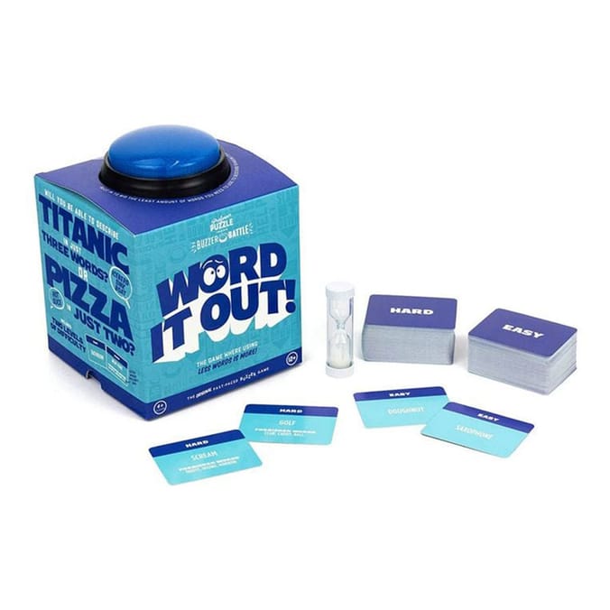 Professor Puzzle Buzzer Battle Game - Word It Out