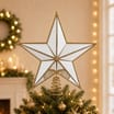 Festive Feeling Mirror Star Tree Topper